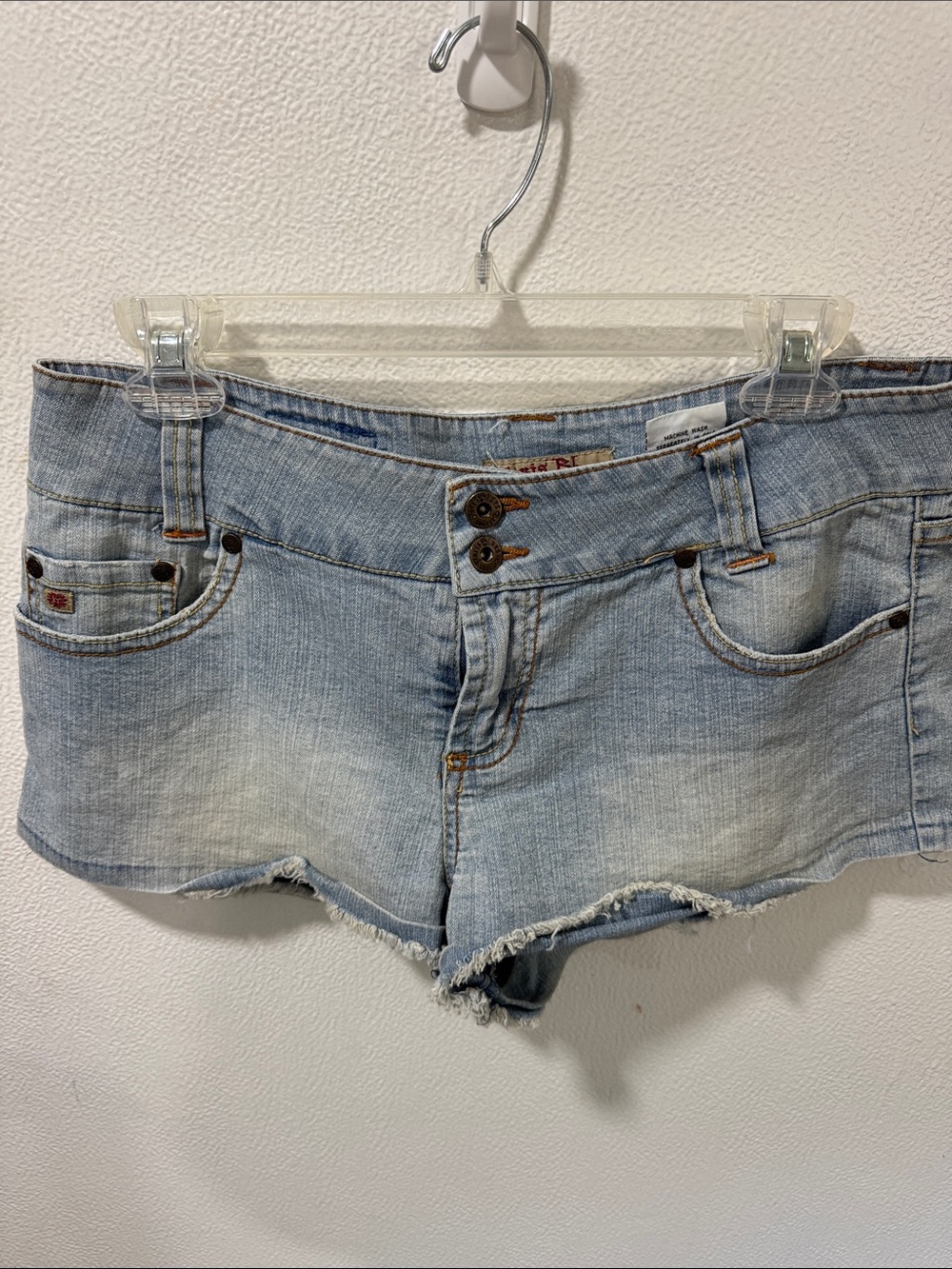 Paris Blues Light Blue Denim Cutoff Shorts
